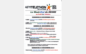 Téléthon de Degré