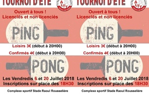 Tournoi D'été 2018