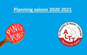 Planning 2020 2021