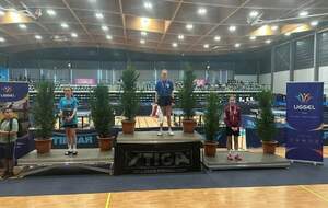 Eden Roger, 3ème aux Championnat UGSEL de Pessac (Gironde)