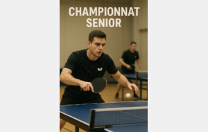 Championnat sénior de tennis de table