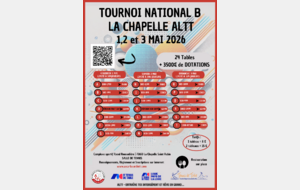 Tournoi National B ALTT