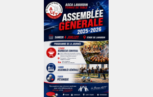 Assemblée Générale + Pétanque + Barbecue