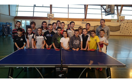 Tournoi au collège de Conlie