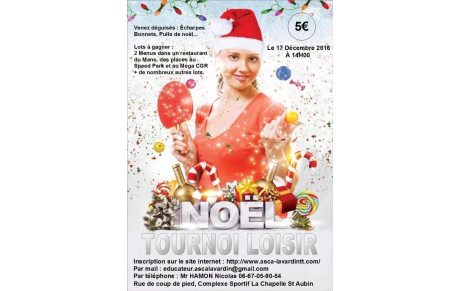 TOURNOI NOËL 