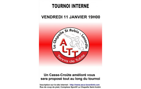 Tournoi Interne 2019 