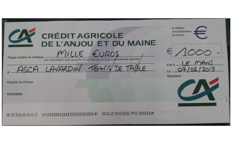 Chèque 1000€